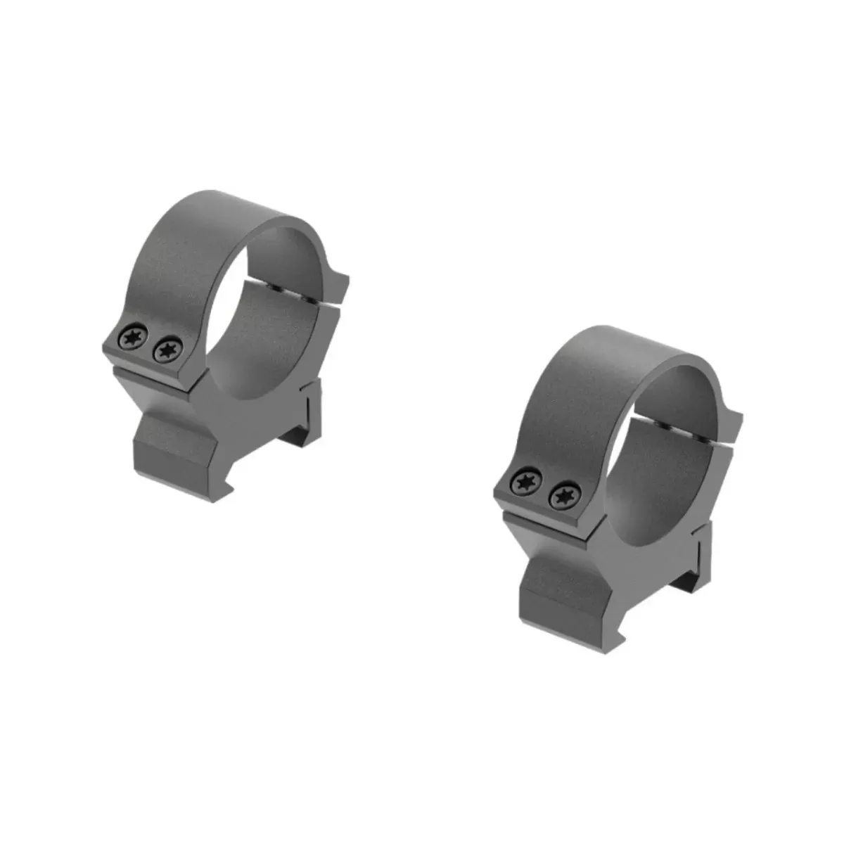 Leupold Cross Slot PRW2 30mm Medium Scope Rings Matte Black