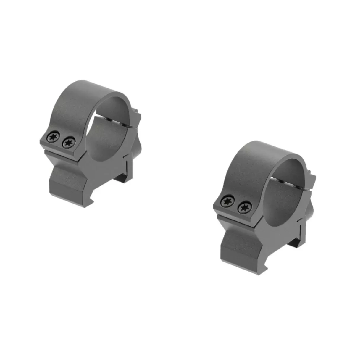 Leupold Cross Slot QRW2 1” Medium Scope Rings Matte Black
