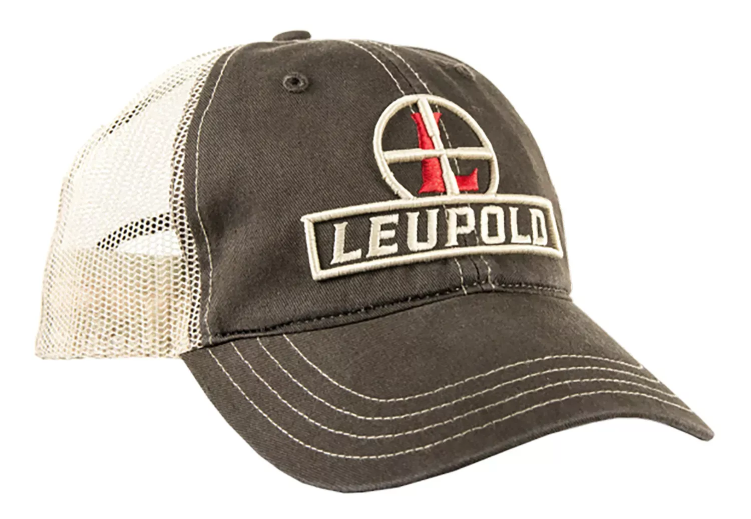 Leupold Reticle Trucker Hat Brown/Khaki