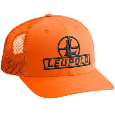 LEUPOLD Unisex Reticle Mid-Profile Snap-Back Casual Trucker Hat