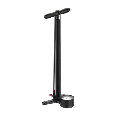 LEZYNE Classic Floor Drive 3.5 Metallic Black High Pressure Bicycle Pump (1-FP-CFLDR-V504)