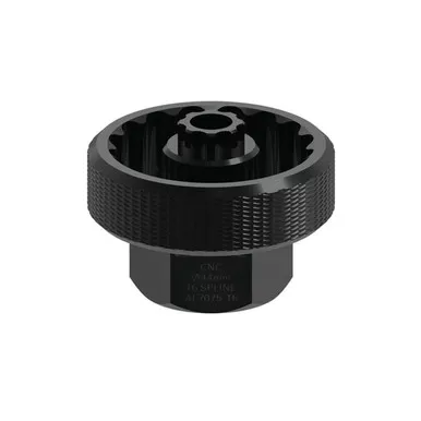 LEZYNE CNC Alloy Black Bottom Bracket Tool (1-ST-EXBBT-SOC-4416)