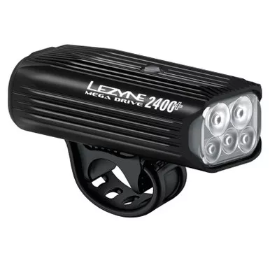 LEZYNE Mega Drive 2400+ Front Black Bike Light (1-LED-7-V404)