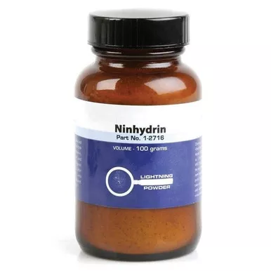 Lightning Powder 1-2716 Ninhydrin Crystals, 100 Grams