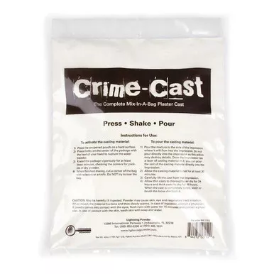 Lightning Powder 4-1103 Crime-Cast Plaster Casting Kit