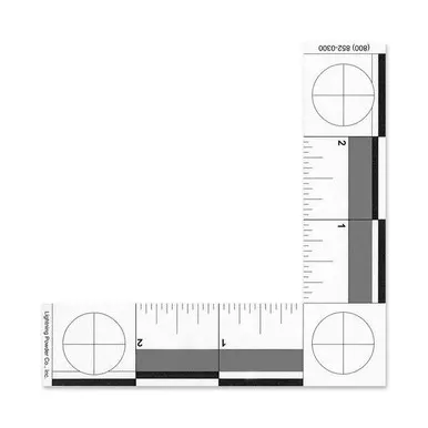 Lightning Powder 6-3886 Inch L-Shaped Scale