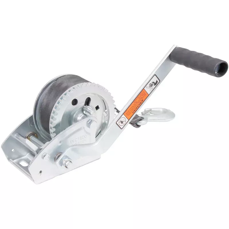 Load Rite Single-Speed Trailer Winch – 1600lbs