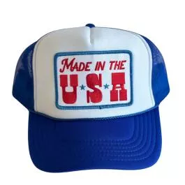 Local Beach Made in the USA Trucker Hat – Royal/White