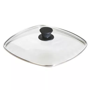 LODGE 10.5″ SQUARE GLASS LID