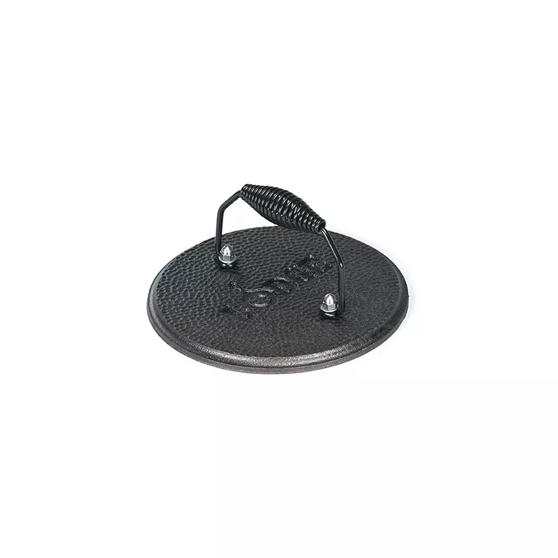 Lodge Logic Round Cast Iron Grill Press 7.5″ #LGPR3