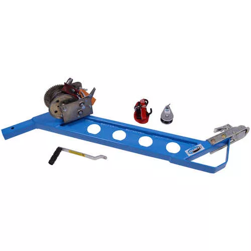 LogRite | Fetching Arch Tow Tongue and Winch | 10’ Log Length Capacity