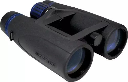 Lucid Optics 10×42 Binoculars – Ed Glass Open Frame Black