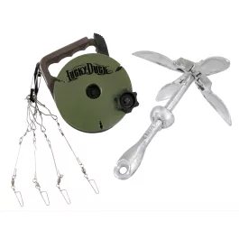 Lucky Duck Reel Jerk Rig w/3lb Anchor