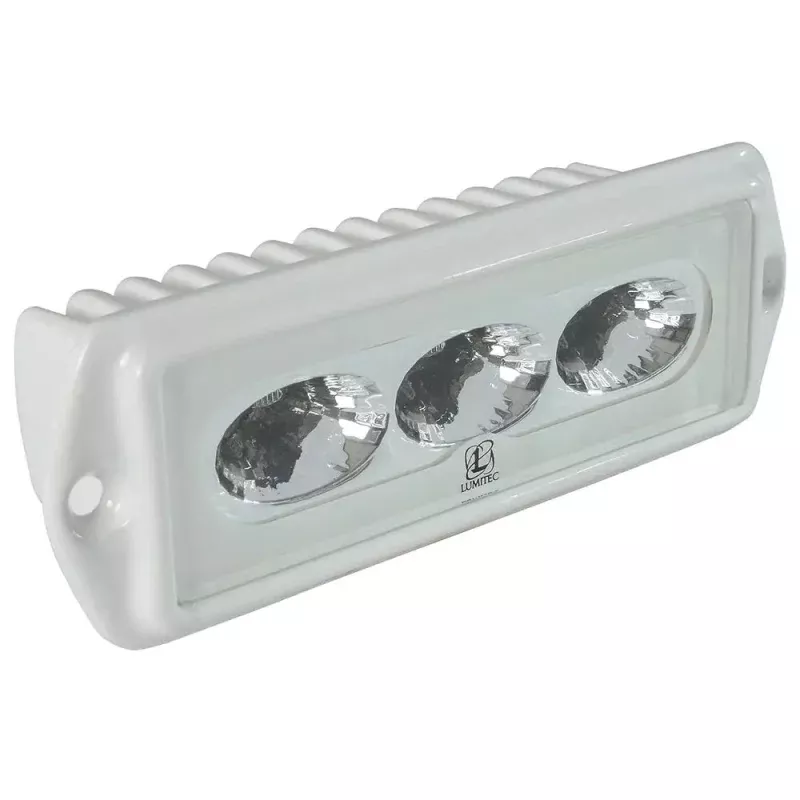 Lumitec CapriLT – LED Flood Light – White Finish – White Non-Dimming – 101288