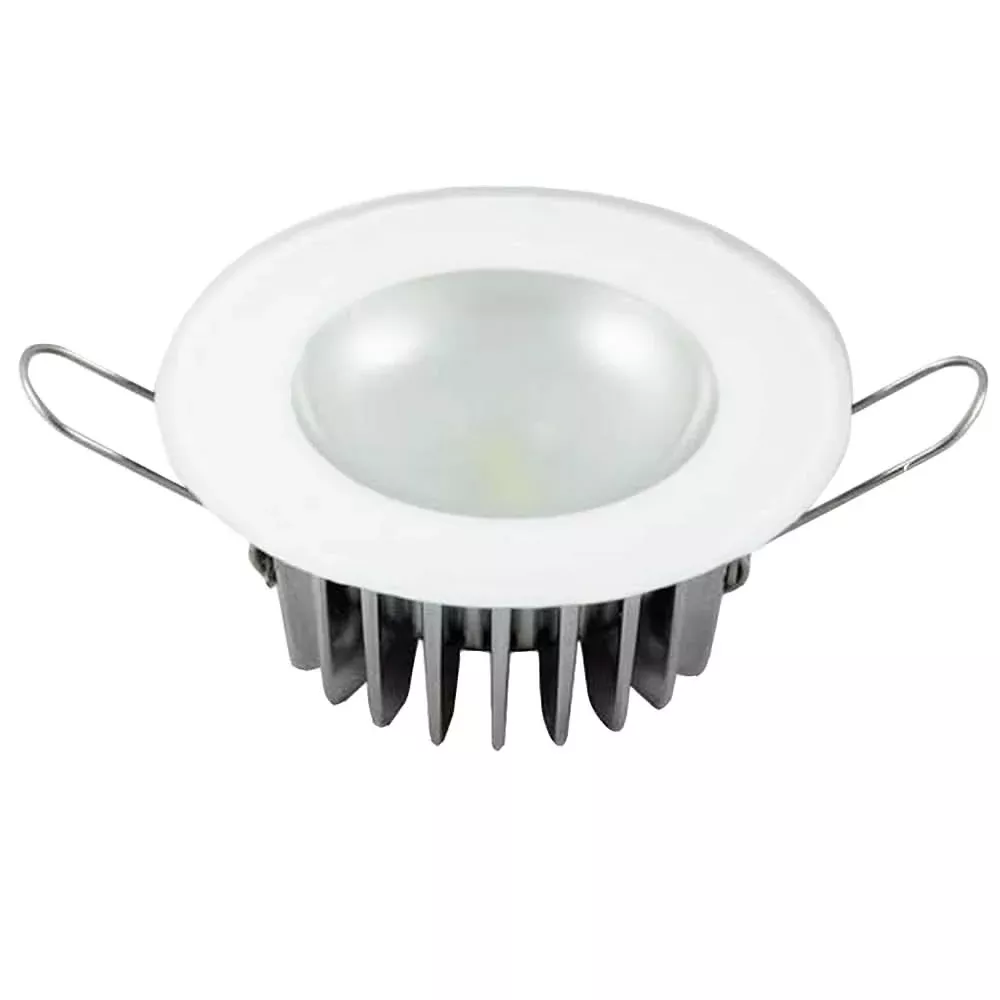 Lumitec Mirage - Flush Mount Down Light - Glass Finish/No Bezel - 2-Color White/Red Dimming - 113192