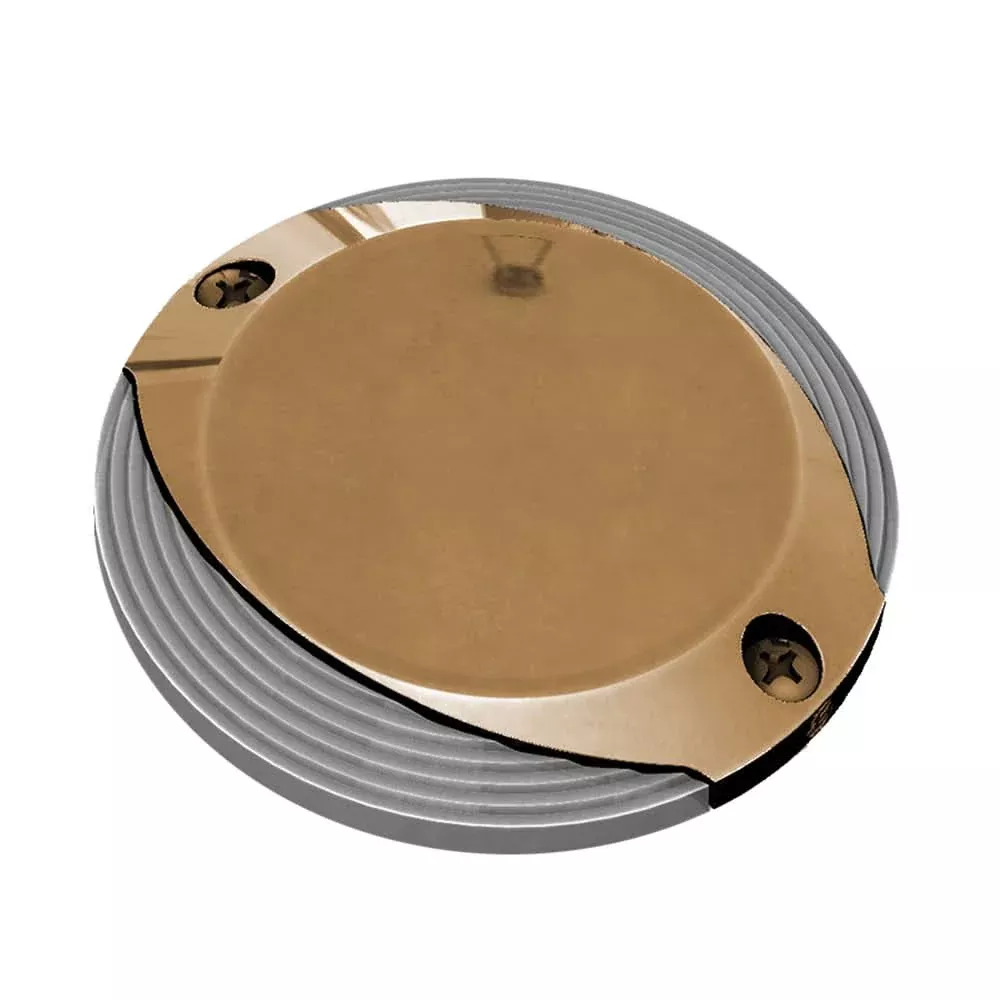Lumitec Scallop Pathway Light - Warm White - Bronze Housing - 101630