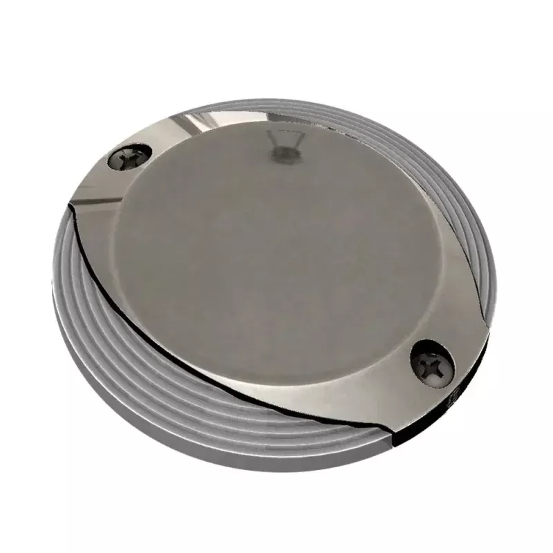 Lumitec Scallop Surface Mount Pathway Light - Spectrum RGBW/Warm White - Stainless Steel Housing - 101672