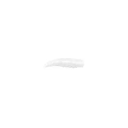 Lunkerhunt Larvae Bait Jar - 0.6" - White