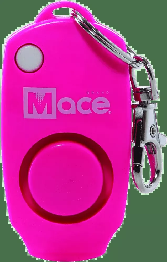 Mace Personal Keychain Alarm Neon Pink
