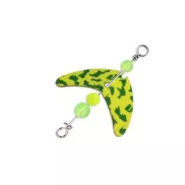 Mack's Lure Smile Blade SD Hitch - 3-Pack - 1.1 - Chartreuse/Green Tiger/Chartreuse