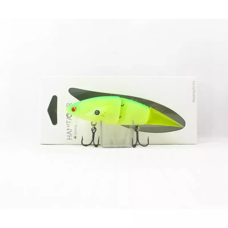Madotachi Hanitas LR 120mm 3/4 oz Floating Lure Mat Lime Chart (1411)