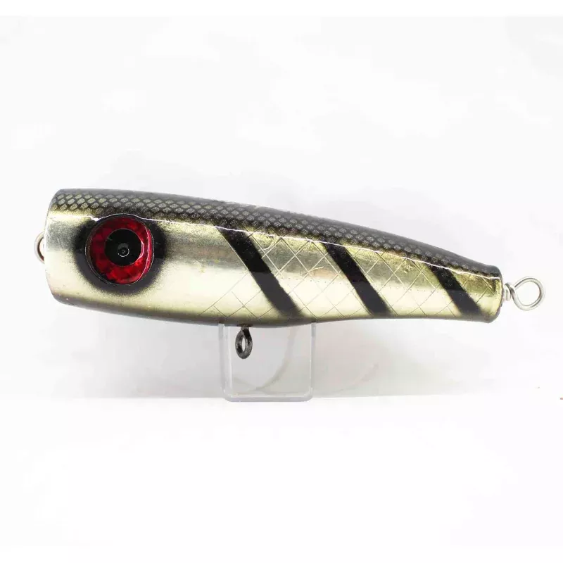 Maggy Gara Popper Short 100g Lure Black Stripes (2006)