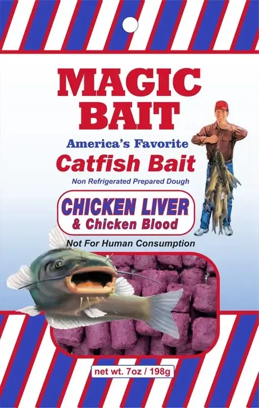 Magic Bait Catfish Cubes 7oz – Chicken Liver Blood