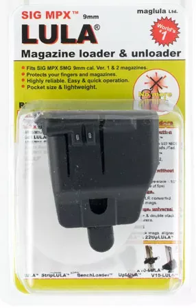 Maglula Lula Loader/Unloader for 9mm Sig MPX Polymer Black LU19B
