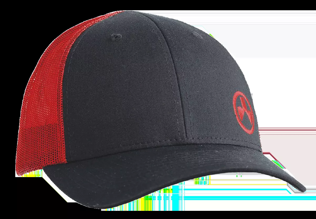Magpul Icon Trucker Hat Black/Red