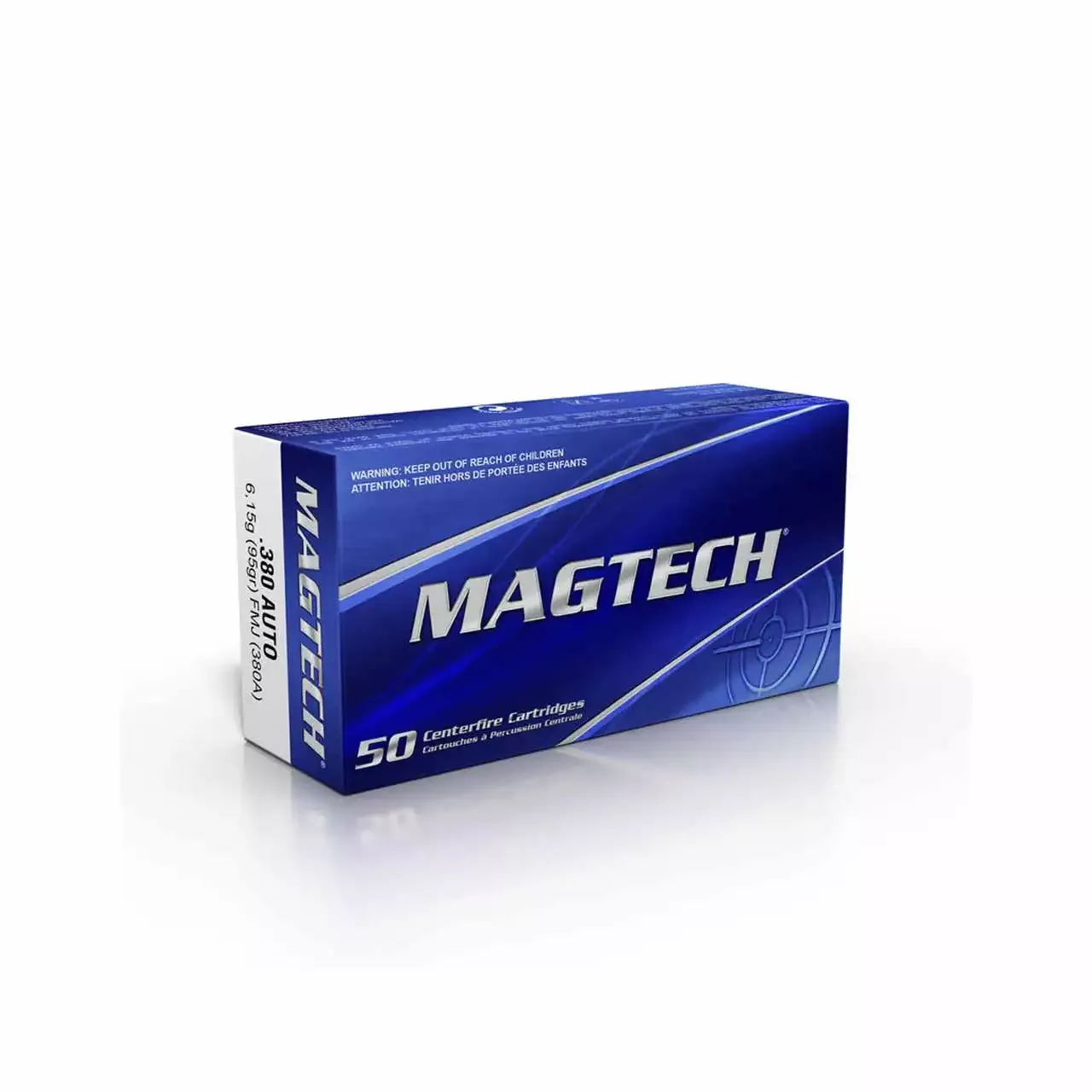 Magtech 380 ACP 95gr FMJ 50rd Box