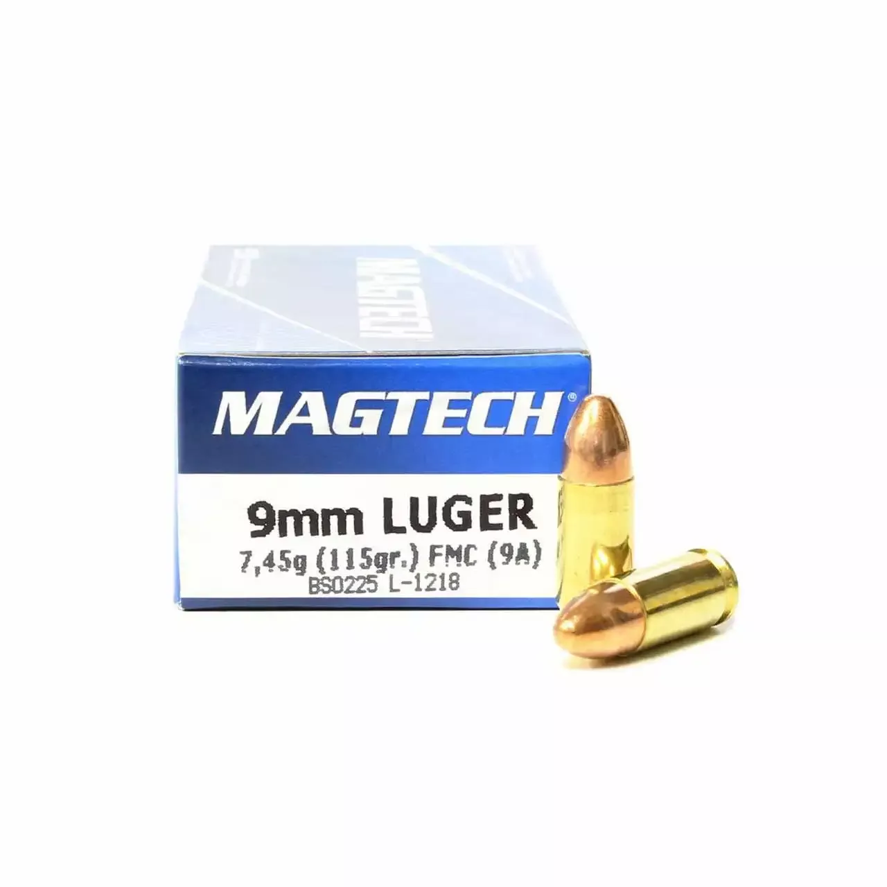 Magtech 9mm 115gr FMJ 50rd - Box
