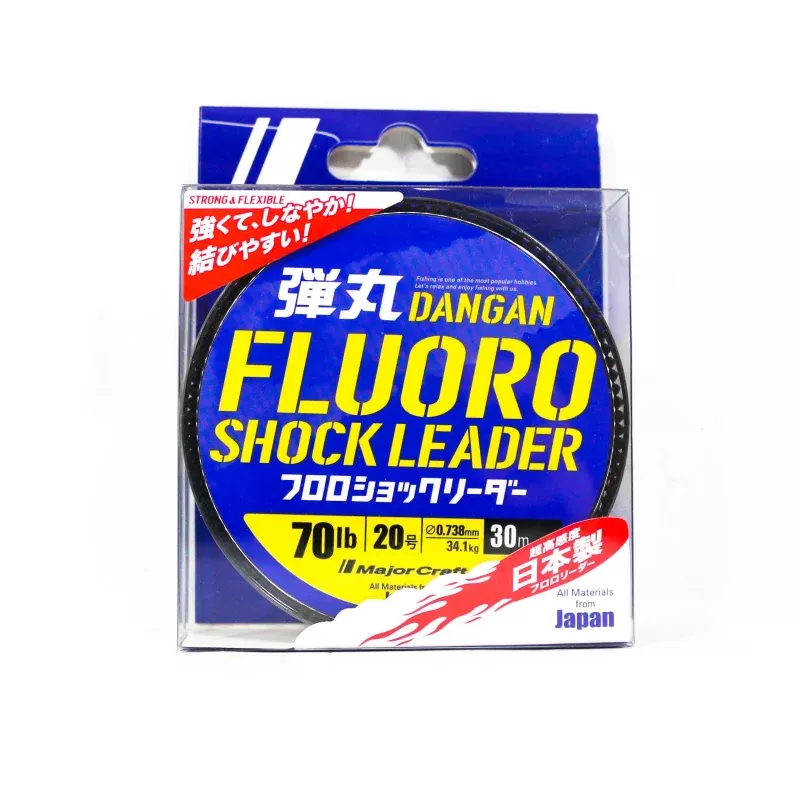 Major Craft Fluorocarbon Shock Leader Line 30m DFL-20 70lb (8172)