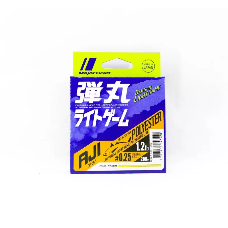Major Craft Polyester Line Aji DLG-A 0.25 1.2lb 200m (3528)