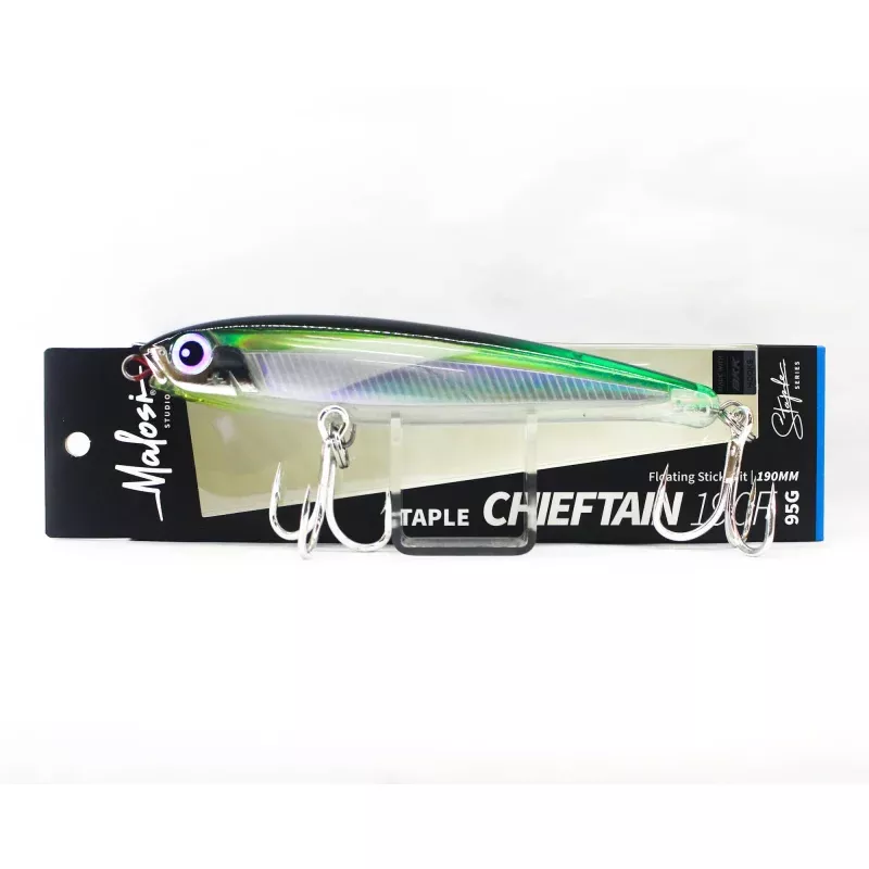 Malosi SCH190F-ED Staple Chieftain 190F Floating Lure Emerald (2768)