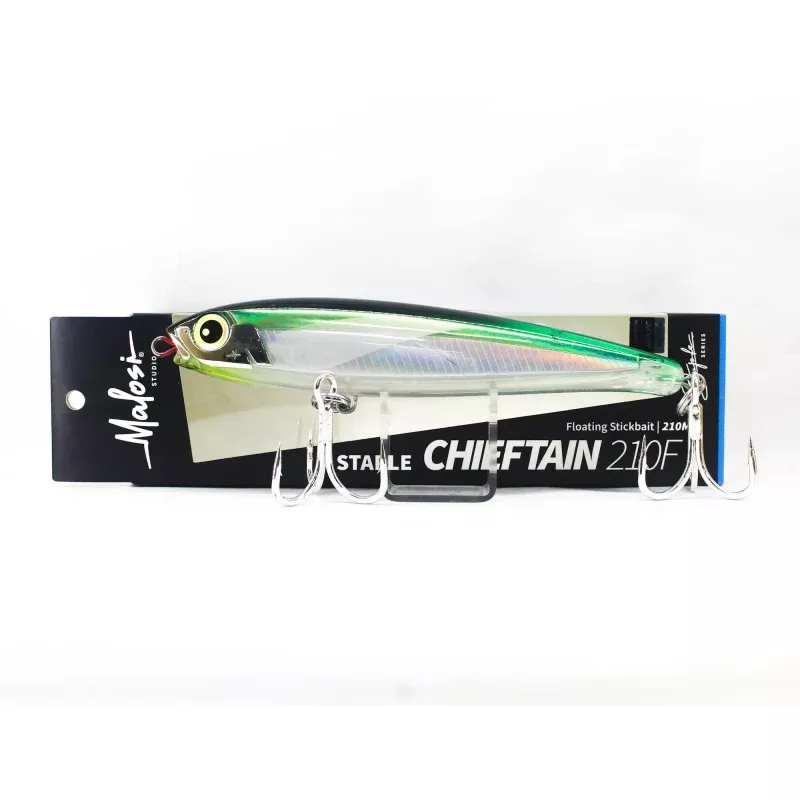 Malosi SCH210F-ED Staple Chieftain 210F Floating Lure Emerald (2881)