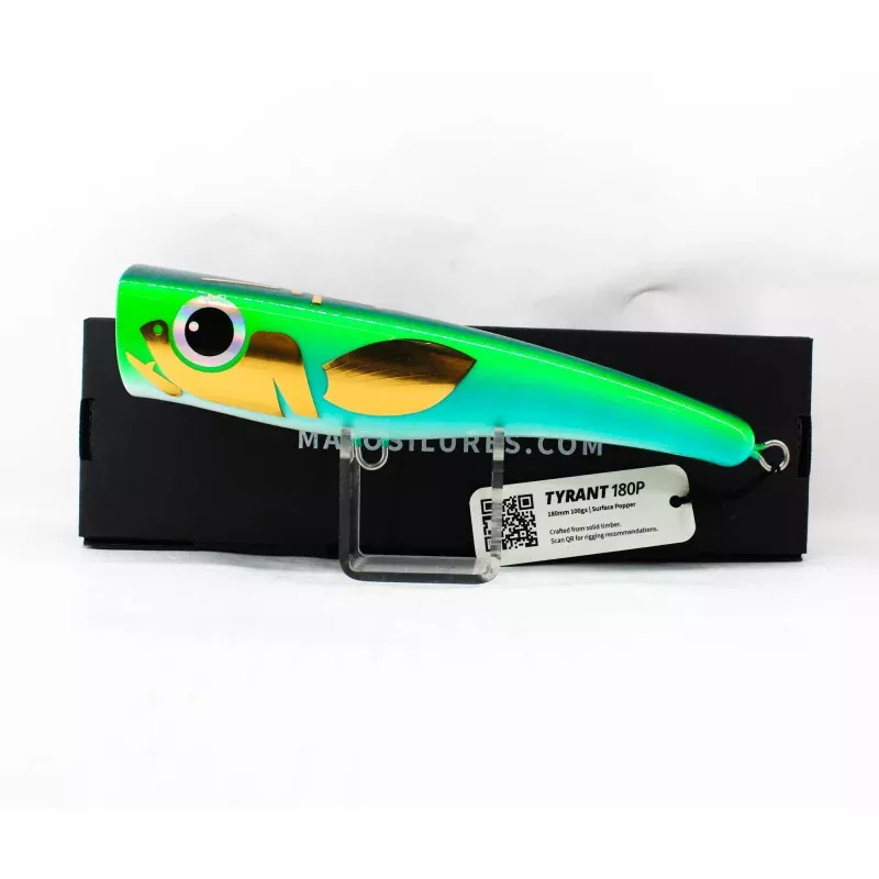 Malosi TY180P-AD Tyrant 180P Popper Floating Lure Acid (0177)