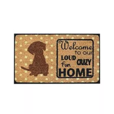 Manakey Group 54149 Coir Mat - Loud Crazy Fun House