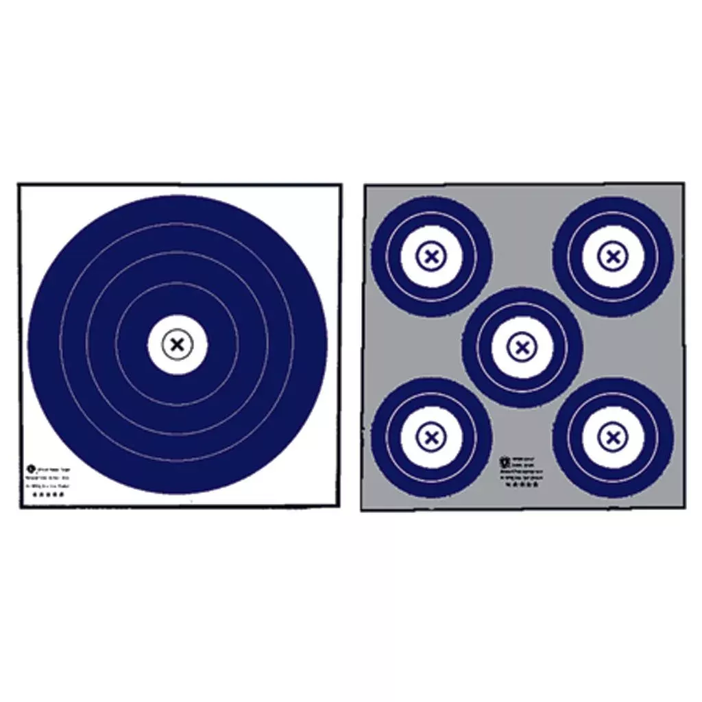 Maple Leaf Target Face - Double Sided (Indoor)