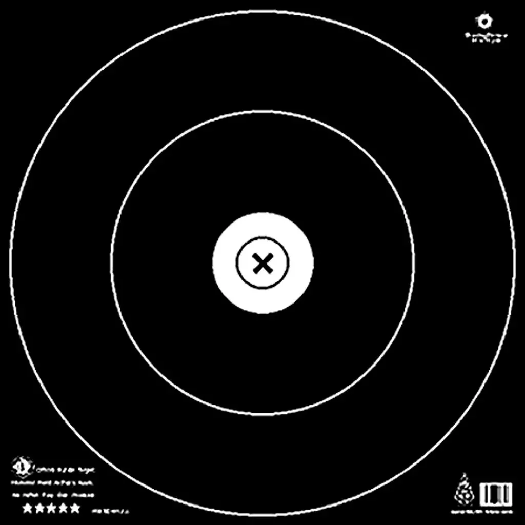 Maple Leaf Target Face - NFAA Hunter - 25 Pack