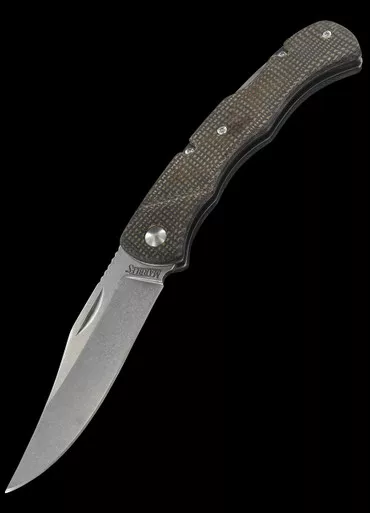 Marbles Lockback Brown Micarta
