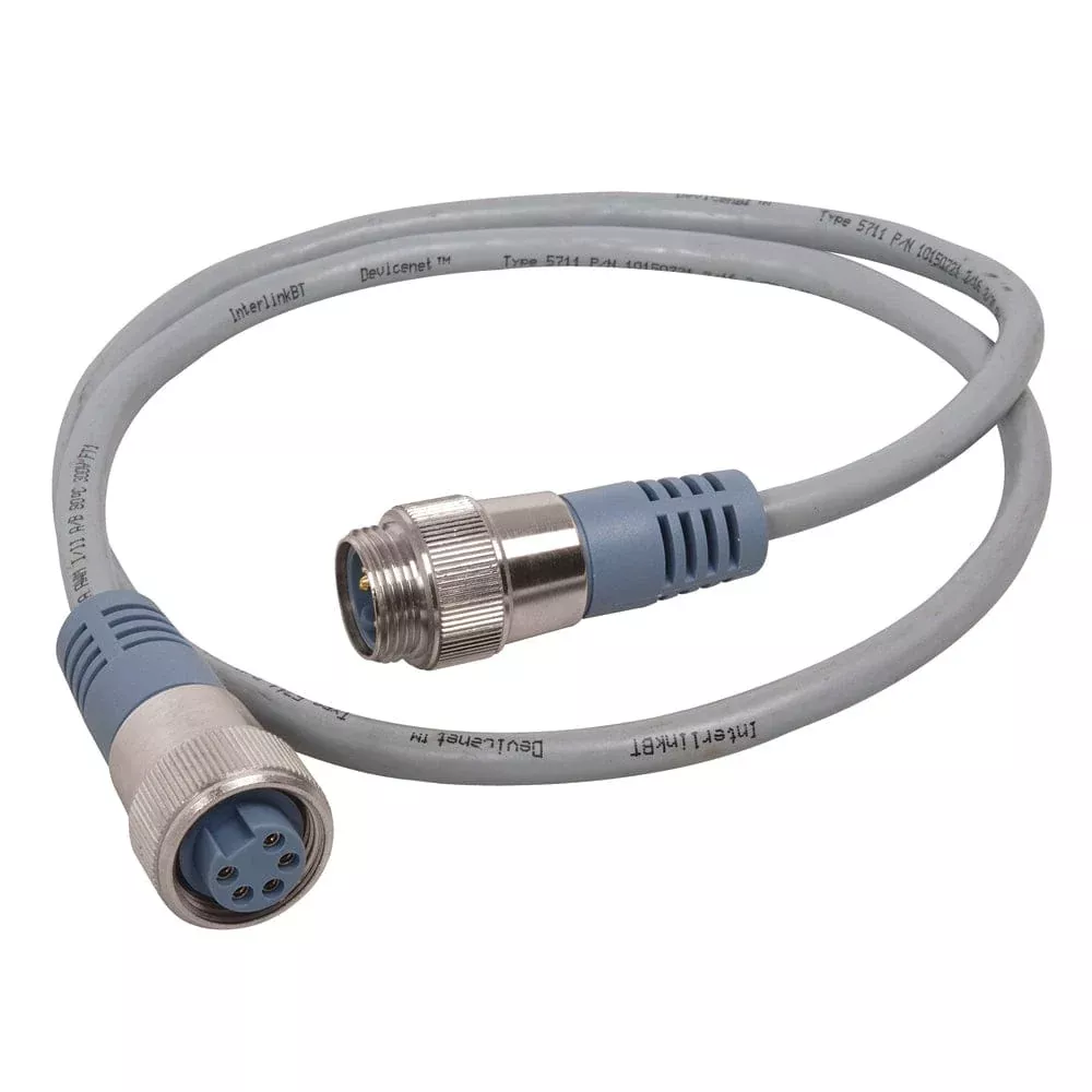 Maretron Mini Double Ended Cordset – Male to Female – 3M – Grey
