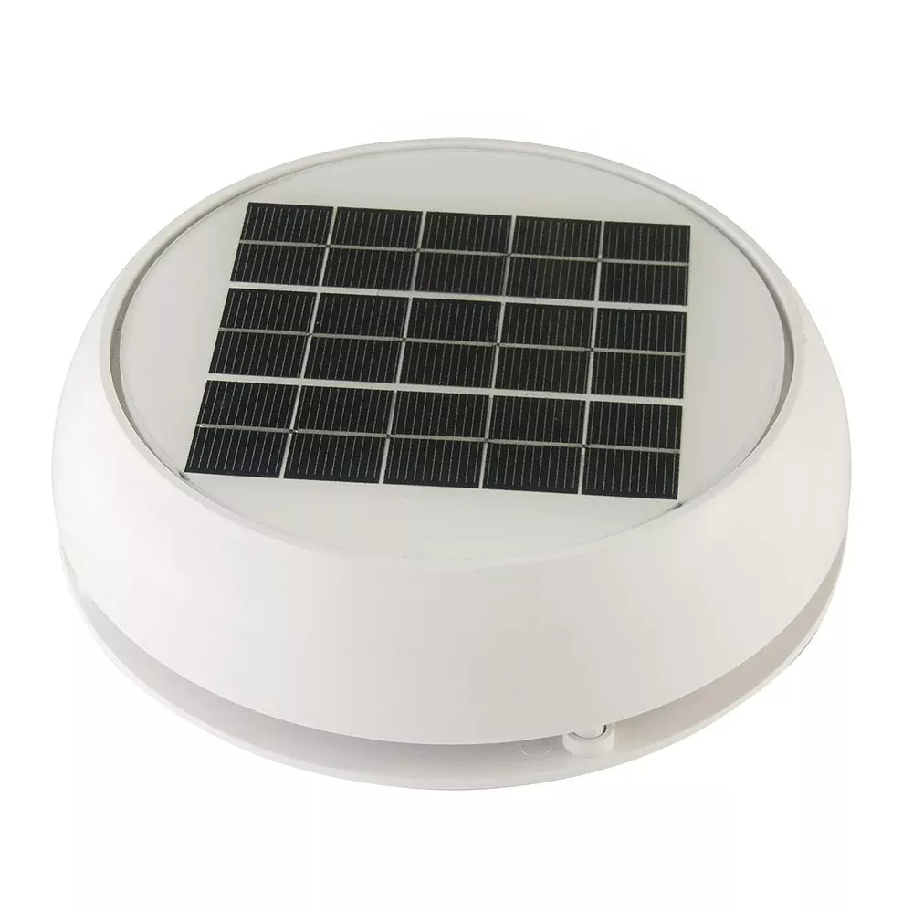 Marinco 3″ Day/Night Solar Vent – White [N20803W]