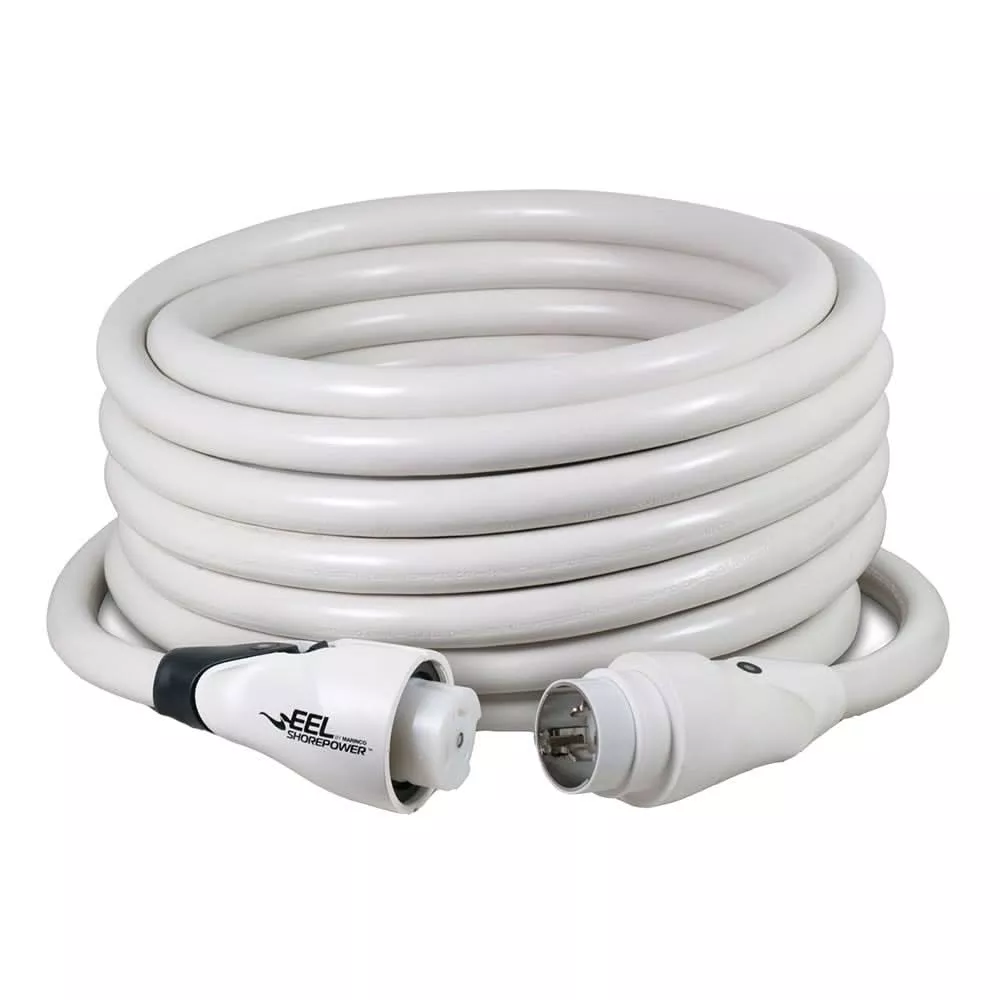 Marinco EEL 50A White Cordset - 125/250V - 50 [CS504-50W]