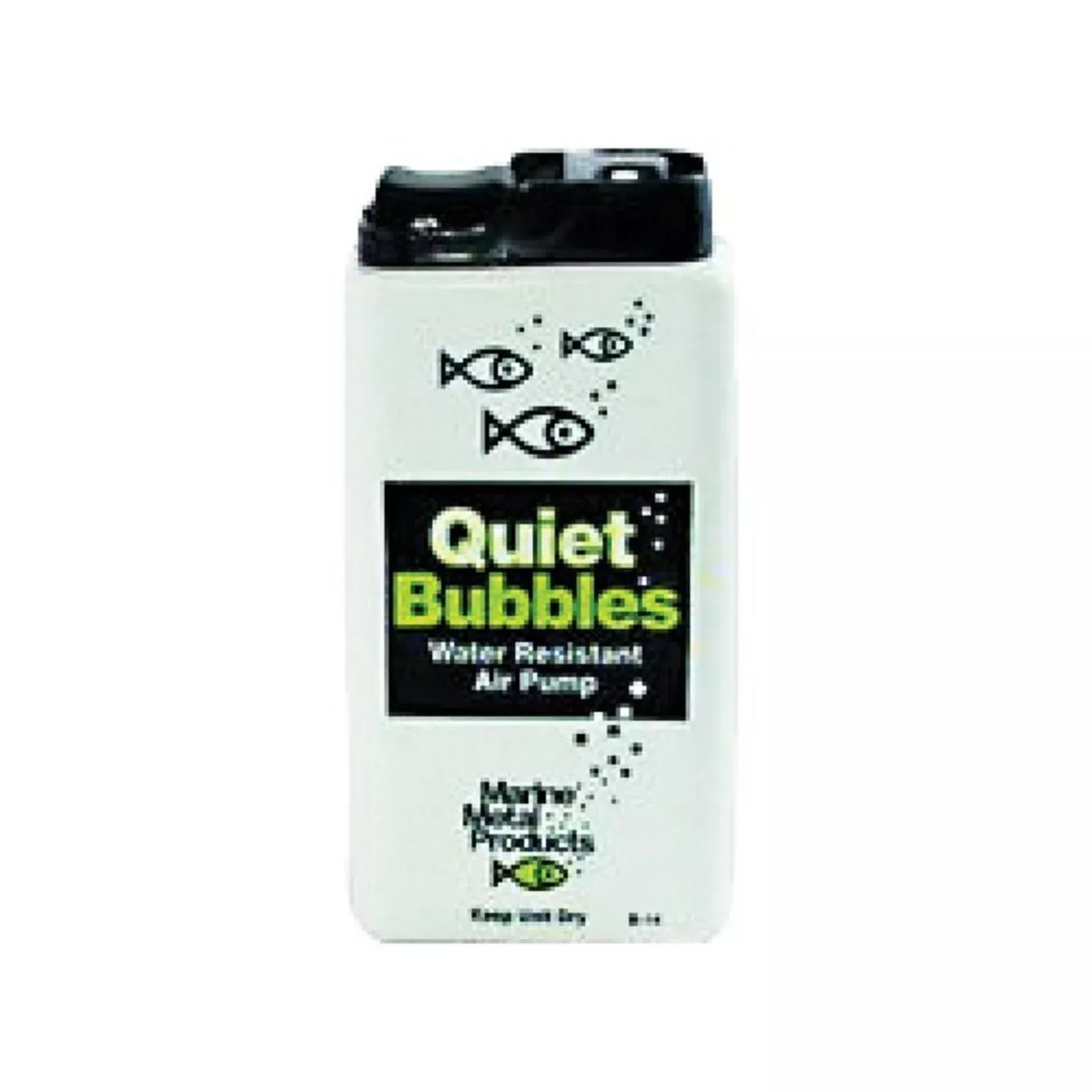 Marine Metal Aerator Quiet Bub 1.5V 60 Hrs W/2 D Battery