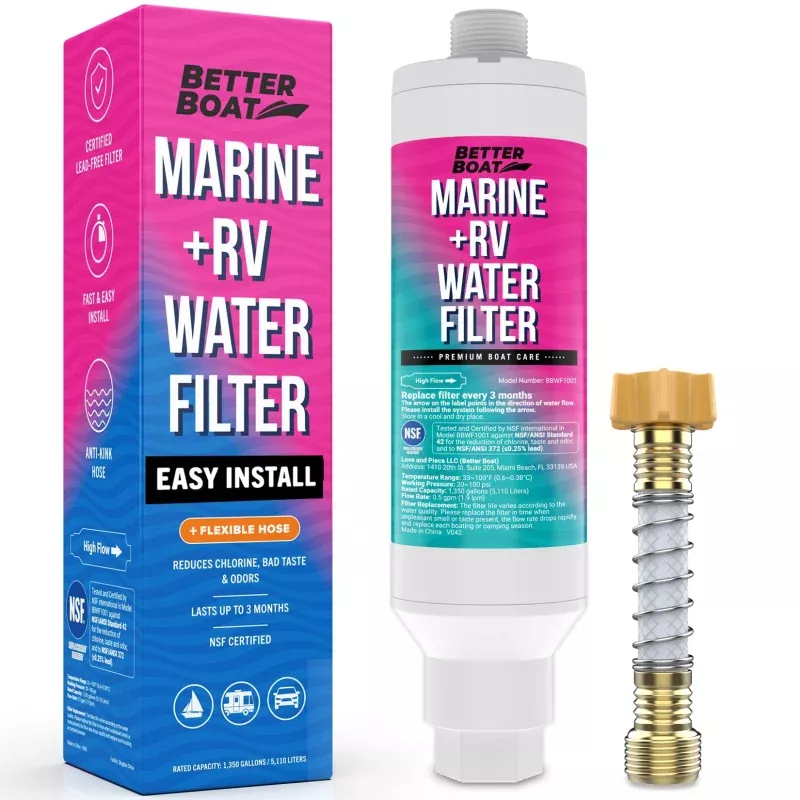 Marine & RV Water Filter|1 PK&2 PK