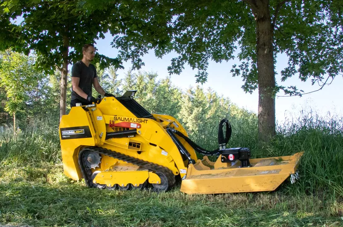 Martatch | Brush Cutter | Model MCRC46 | 46″ Working Width | Hydraulic Flow 12 To 22 GPM | For Mini Skid Steer