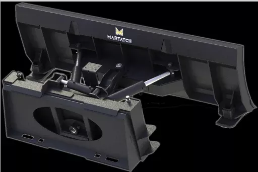 Martatch Dozer Blade-24″ High | 84″ & 96″ Working Width | Hydraulic Flow 15 To 25 GPM | For Skid Steer