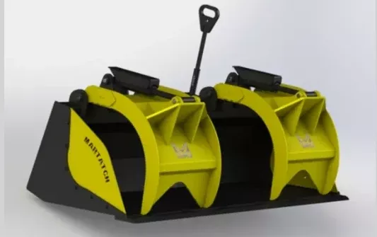 Martatch | Grapple Solid/Flat Bottom | Model MBG Series | Width 66″ to 84″ | Hydraulic Flow 17 To 24 GPM | For Skid Steers