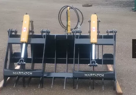 Martatch | Root Rake Grapple | Model MRRG-A Series | Width 64″ to 80″ | Horsepower 50 To 100+ HP | For Tractors