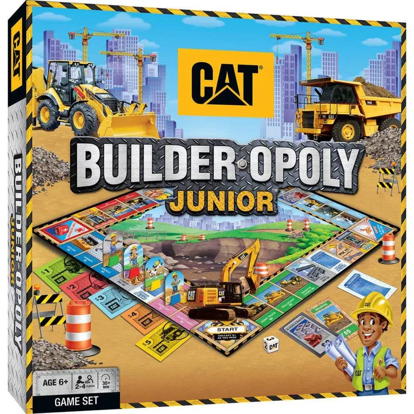Masterpieces CAT – Builder Opoly Junior #41900